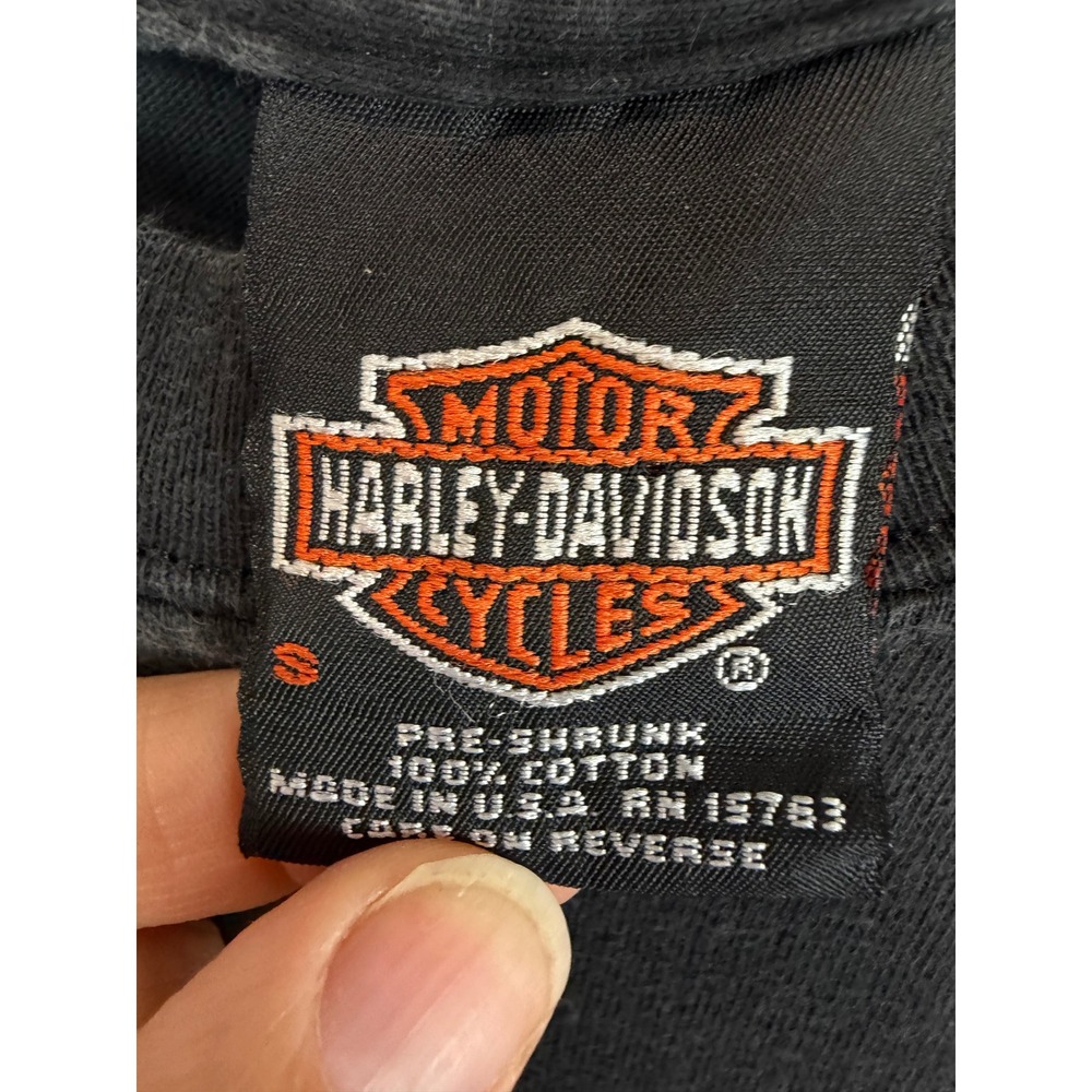 Harley‎ Davidson Twin Cities Lakeville MN Graphic T-Shirt Vintage 2002 Small - Picture 4 of 8
